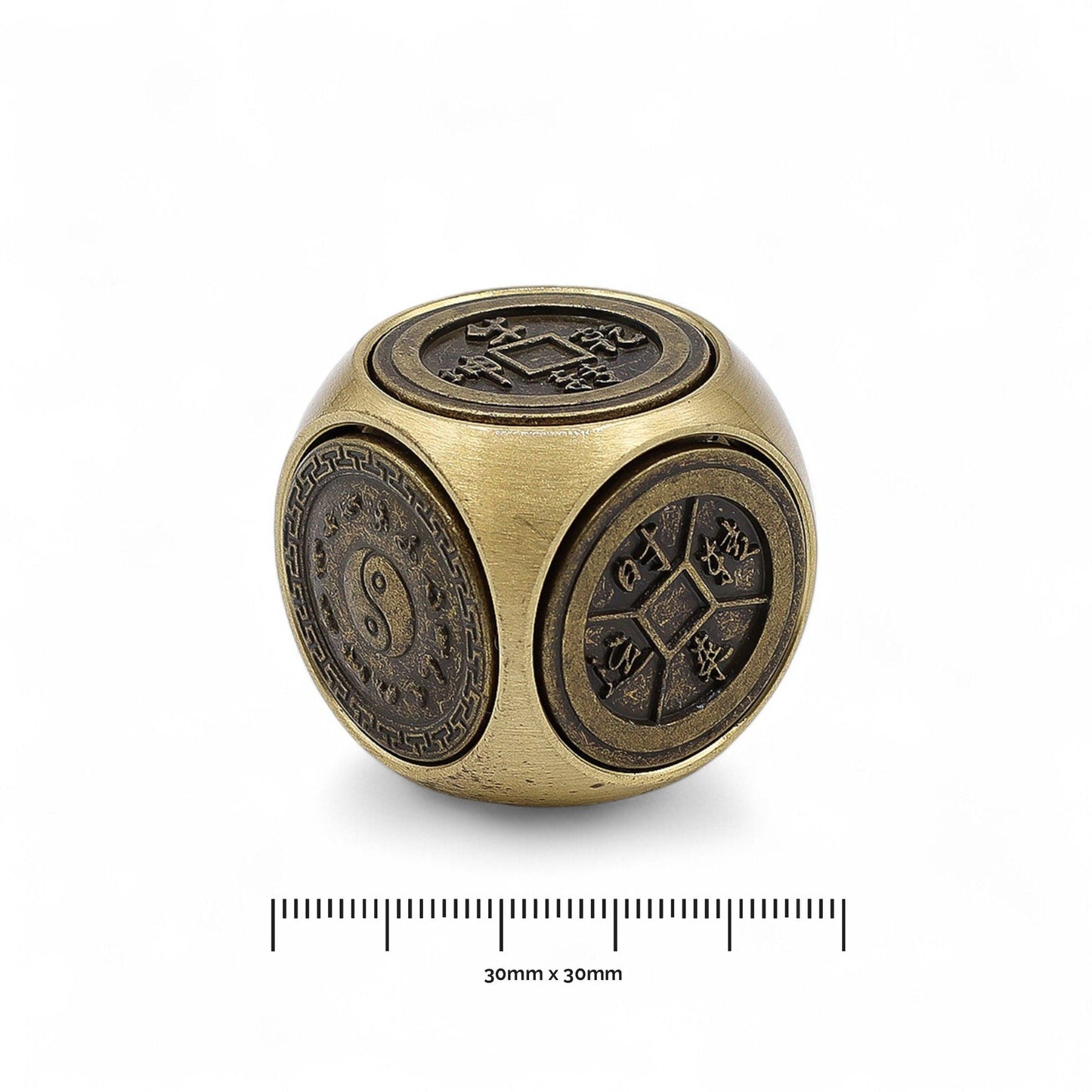 Feng Shui Fortune - Traditional Zodiac Symbol Dice - Luna Temple