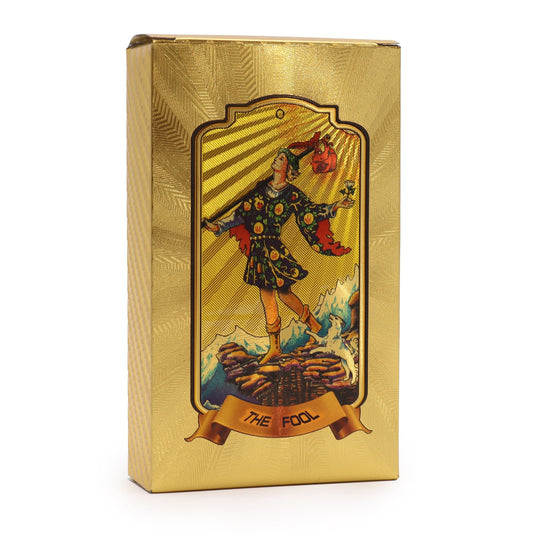 Golden Tarot Cards - Luna Temple