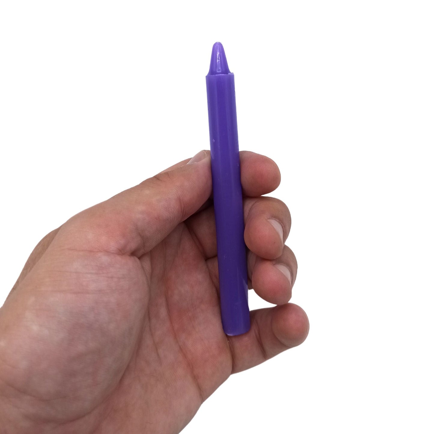Magic Candles - Manifestation - Violet - Crown Chakra - Pack of 12 - Luna Temple