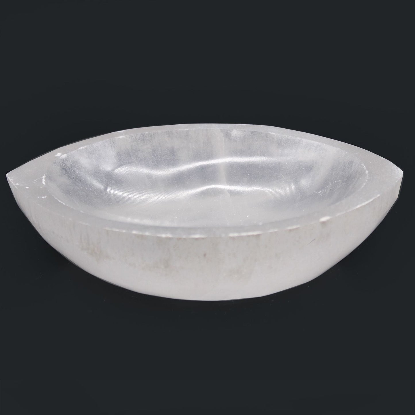 Selenite Eye Bowl - 15cm - Luna Temple