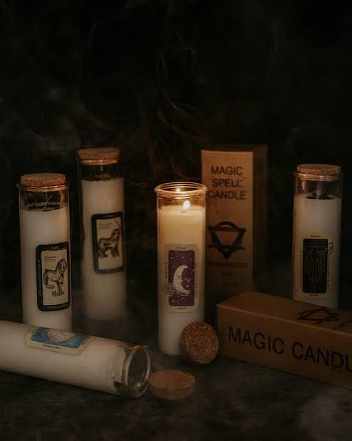 Creating a Sacred Space with Magic Spell Candles and Ritual Candles - Luna Temple