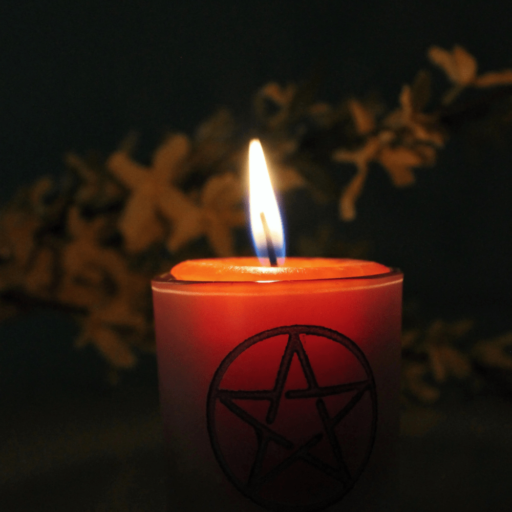 Magic Spell Candles for Self Love, Confidence and Emotional Reset - Luna Temple
