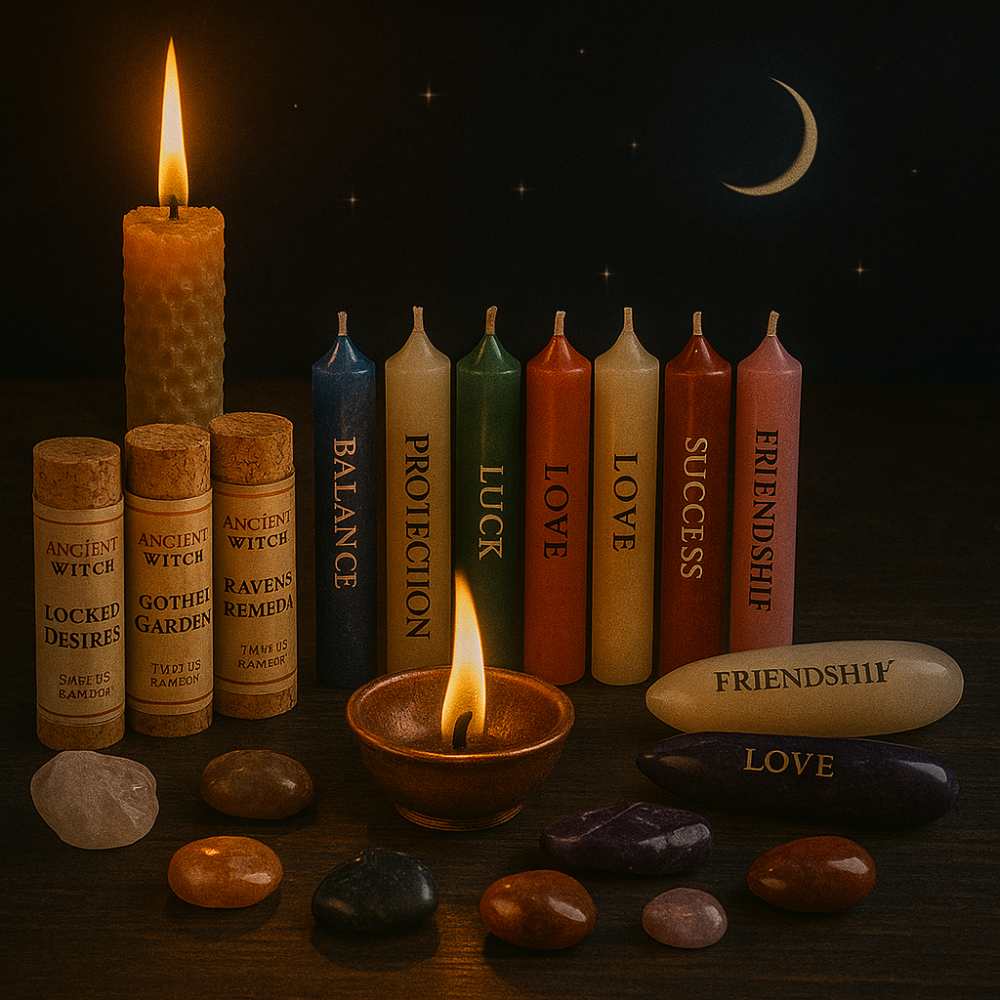 Spell Candles & Ritual Fire