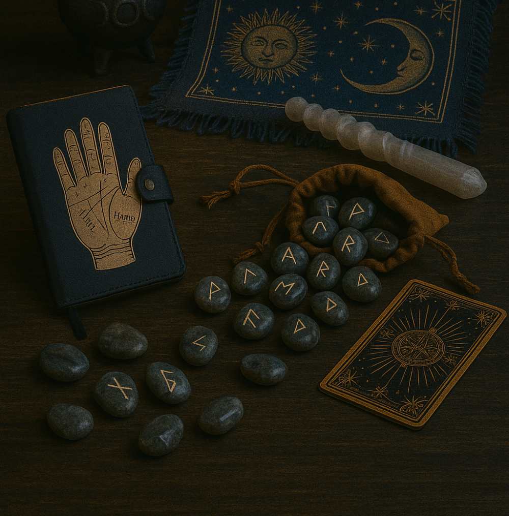 Runes, Divination & Sacred Symbols - Luna Temple