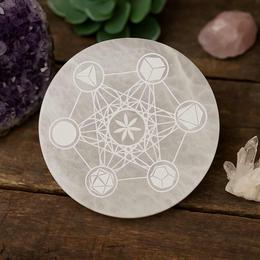 Charging Plate – Sacred Geometry