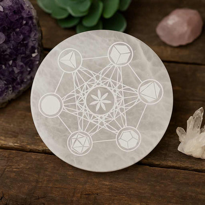 Charging Plate – Sacred Geometry