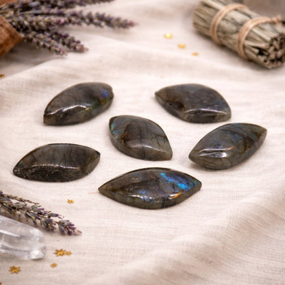 Madagascar Labradorite Leaf Stone