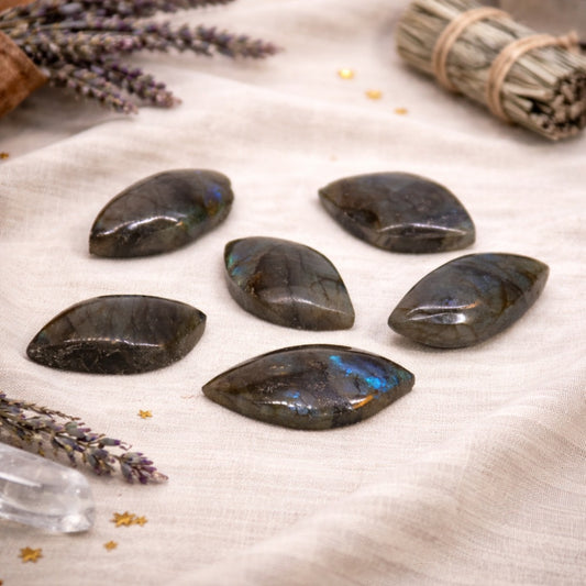 Madagascar Labradorite Leaf Stone