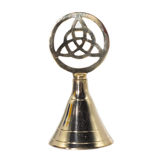 Altar Brass Bell - Triquetra - Luna Temple