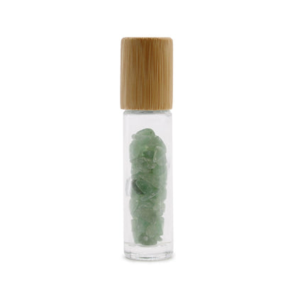 aventurine_gemstone_roller_bottle_essential_oil_wooden_cap