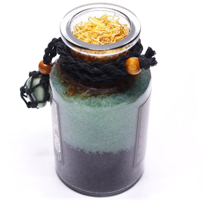 Bath Spell Potion with Aventurine Amulet – Prosperity