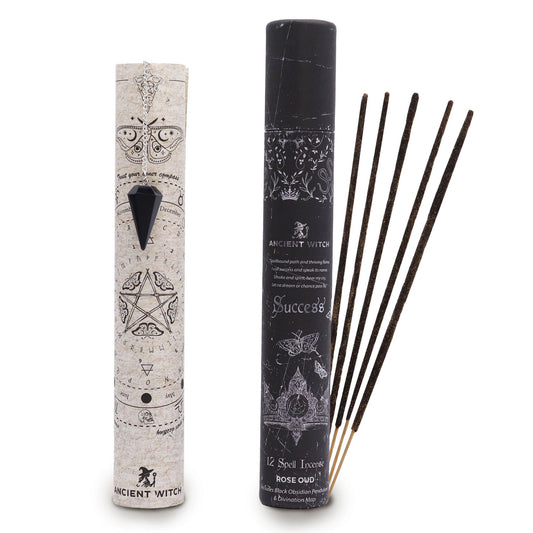 Spell Incense – Success with Black Obsidian Pendulum