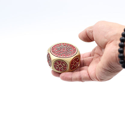 Feng Shui Fortune - Red Calendar & Coin Dice - Auspicious Date Selector