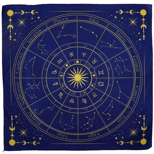 Tarot Reading Cloth - Zodiac