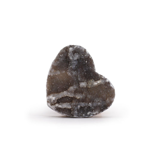 Small Calcite Heart – Polished Natural Crystal
