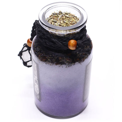 Bath Spell Potion with Rock Crystal Amulet – Cleansing