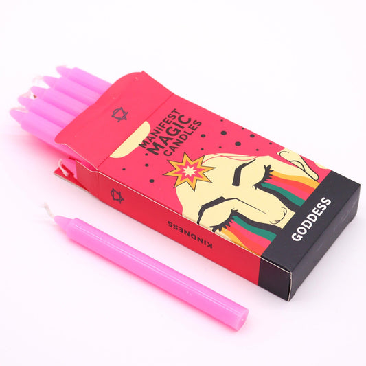 Magic Candles - Manifestation - Pink - Pack of 12