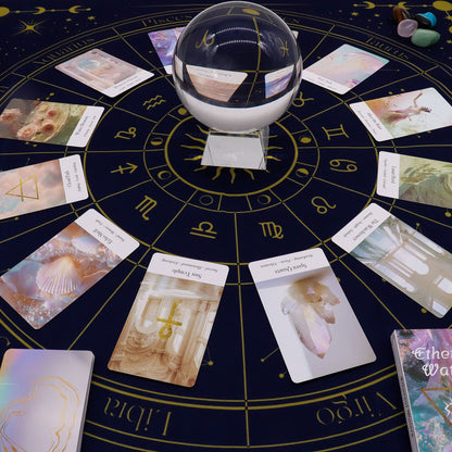 Tarot Reading Cloth - Zodiac