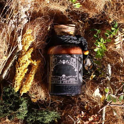 Bath Spell Potion with Citrine Amulet – Success - Luna Temple