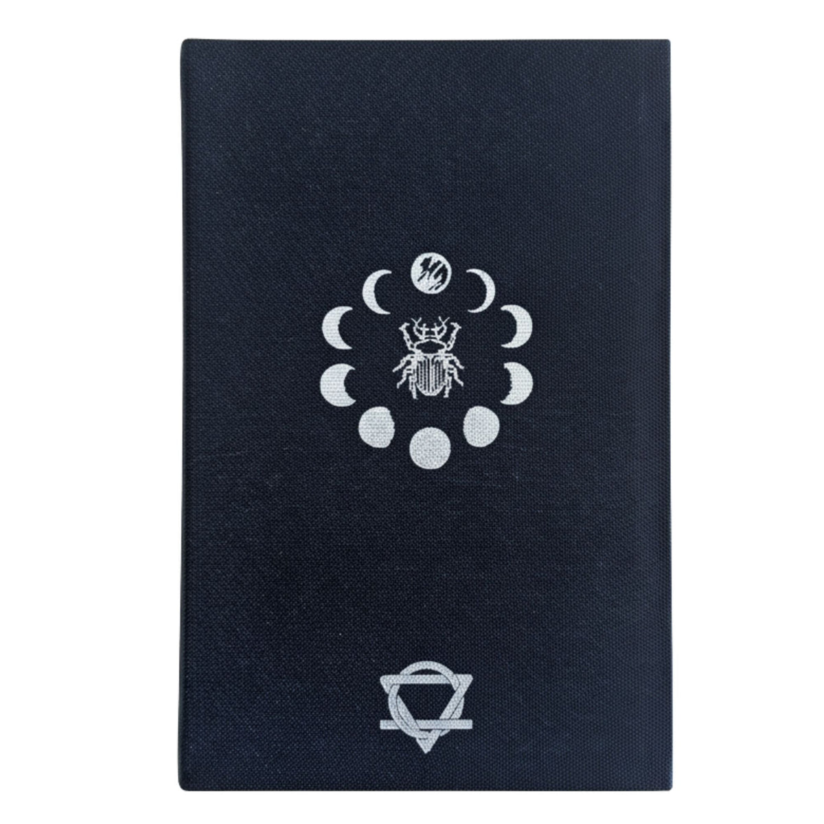 Black Gratitude Journal with Silver Lining - 120 pages - I am Thankful For - Luna Temple