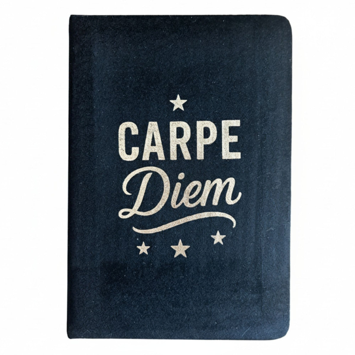 Black Velvet Notebook - 80 pages - Carpe Diem - Luna Temple
