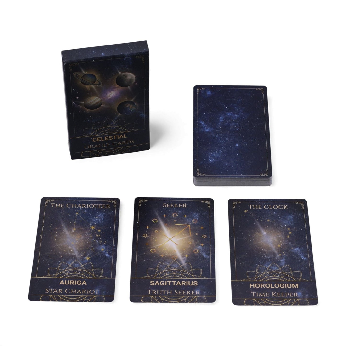 Celestial Energy Atlas Oracle Cards – Spiritual Deck - Luna Temple