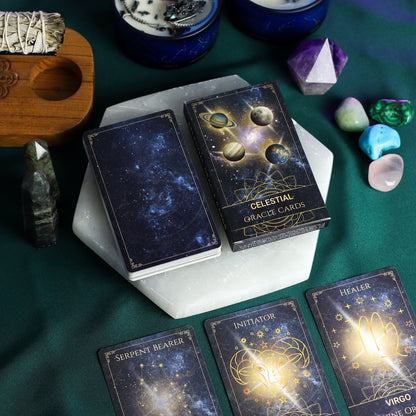 Celestial Energy Atlas Oracle Cards – Spiritual Deck - Luna Temple