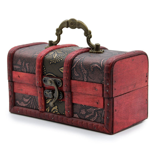 Colonial Storage Box – Gold Panel - Luna Temple