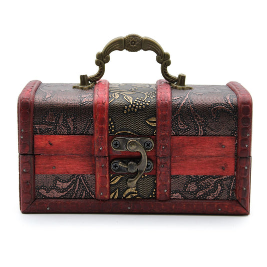 Colonial Storage Box – Gold Panel - Luna Temple