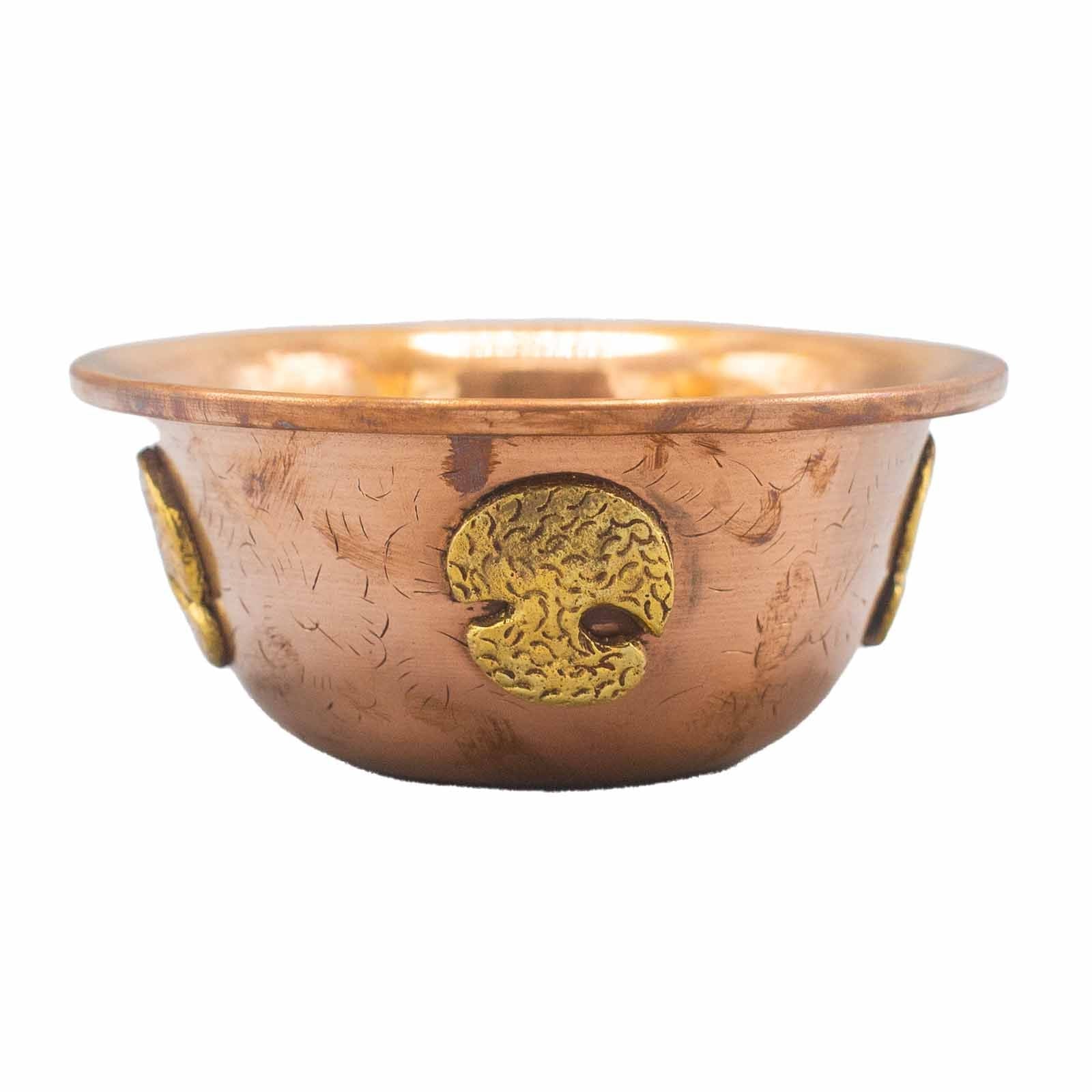 Copper Ritual Bowl with Tree of Life - Luna Temple