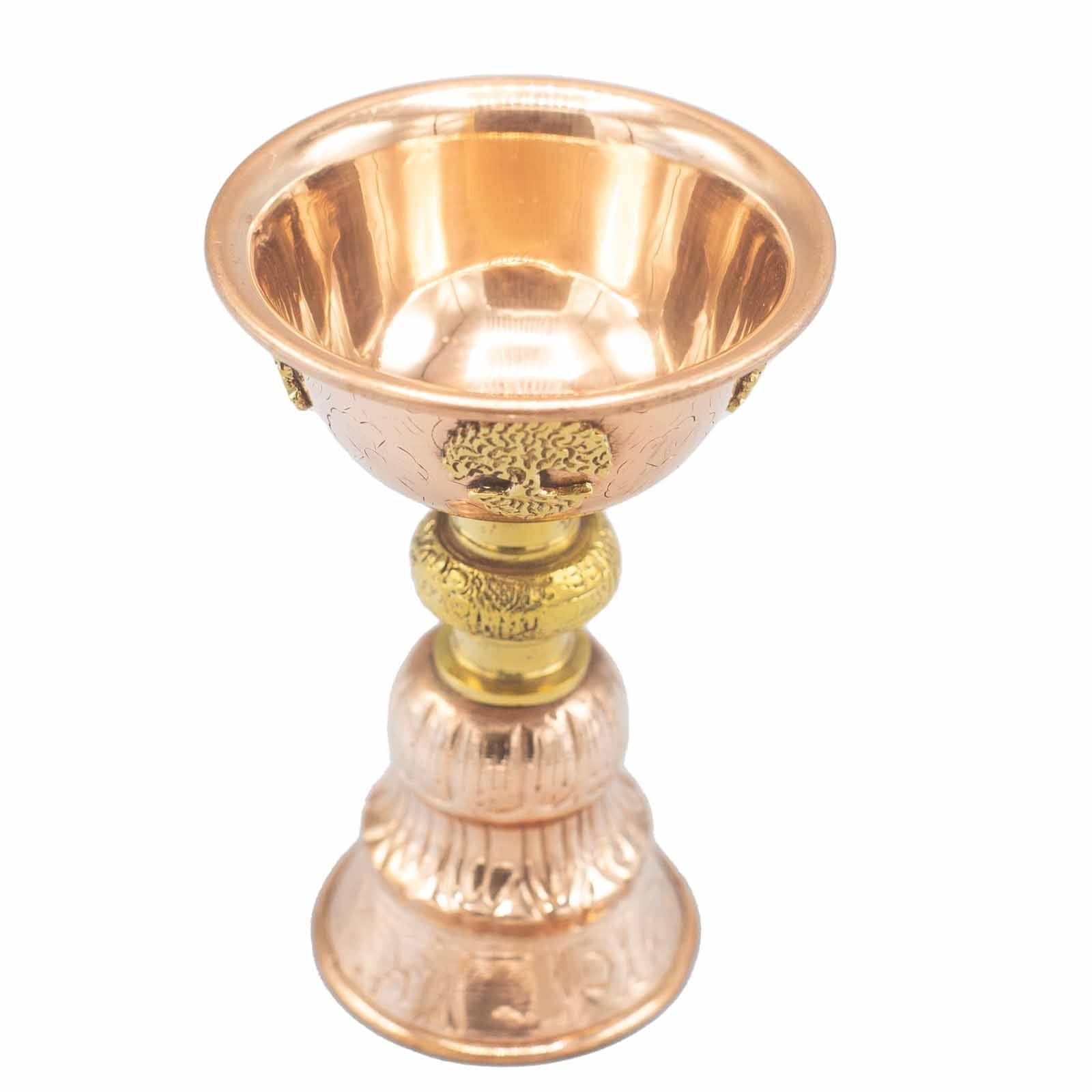 Copper Ritual Goblet with Tree of Life - Luna Temple