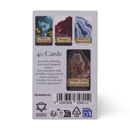 Crystals & Elixirs Oracle Cards – Healing Energy Deck - Luna Temple