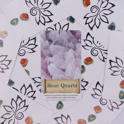 Crystals & Elixirs Oracle Cards – Healing Energy Deck - Luna Temple