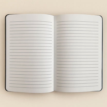 Dark Green Velvet Notebook - 80 pages - Make It Happen - Luna Temple