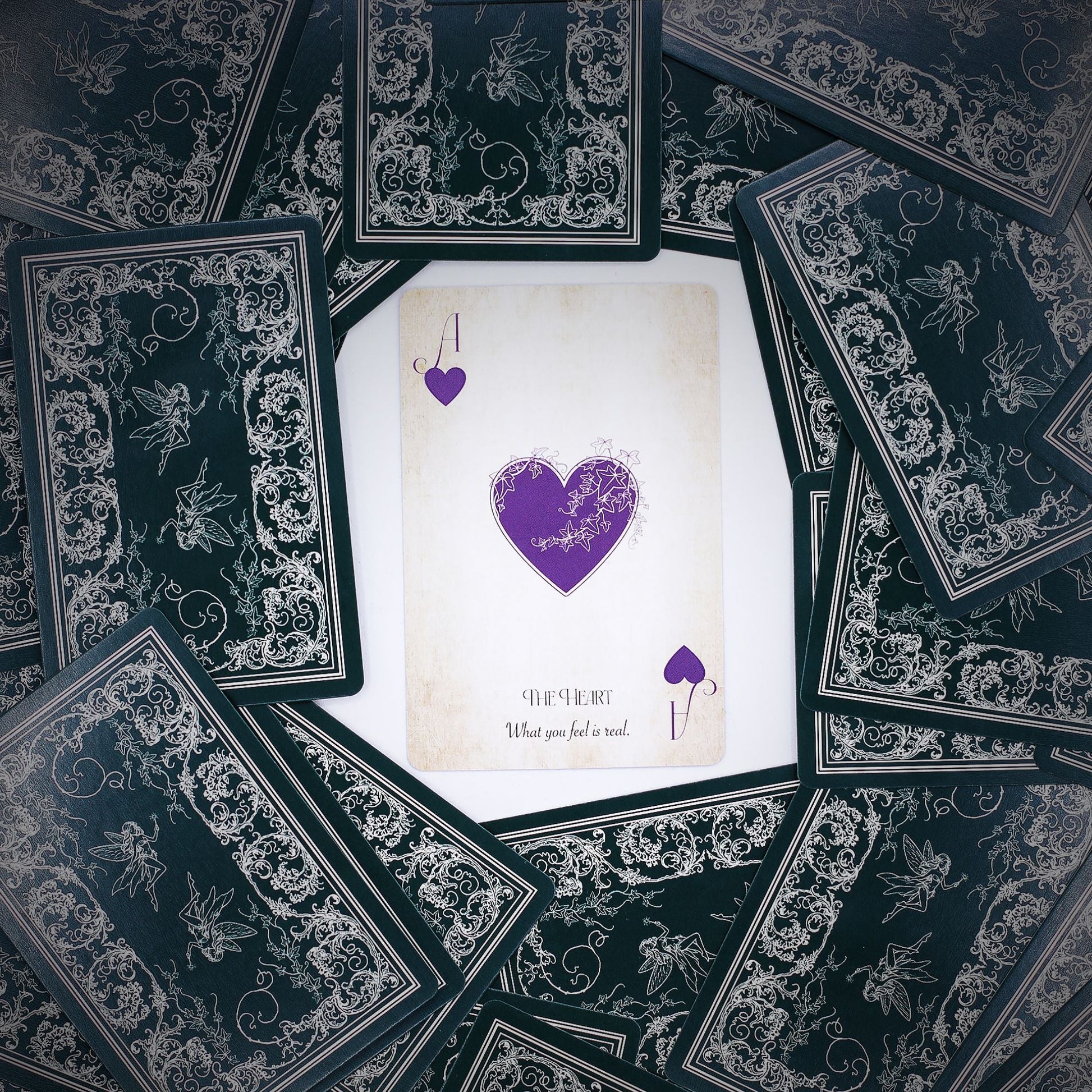 Fae Realm Playing & Oracle Cards – Fairy Theme - Luna Temple
