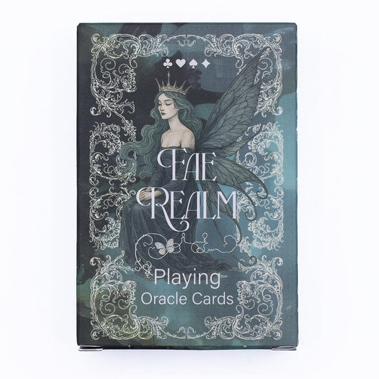 Fae Realm Playing & Oracle Cards – Fairy Theme - Luna Temple