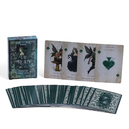 Fae Realm Playing & Oracle Cards – Fairy Theme - Luna Temple
