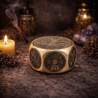 Feng Shui Fortune - Dragon Dice - Power & Wealth - Luna Temple