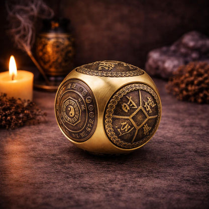 Feng Shui Fortune - Large Wealth Dice - Rounded - Luna Temple