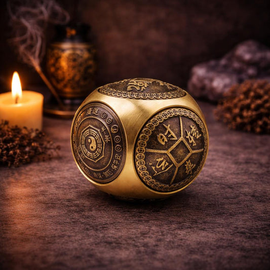 Feng Shui Fortune - Large Wealth Dice - Rounded - Luna Temple