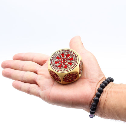 Feng Shui Fortune - Red Calendar & Coin Dice - Auspicious Date Selector - Luna Temple
