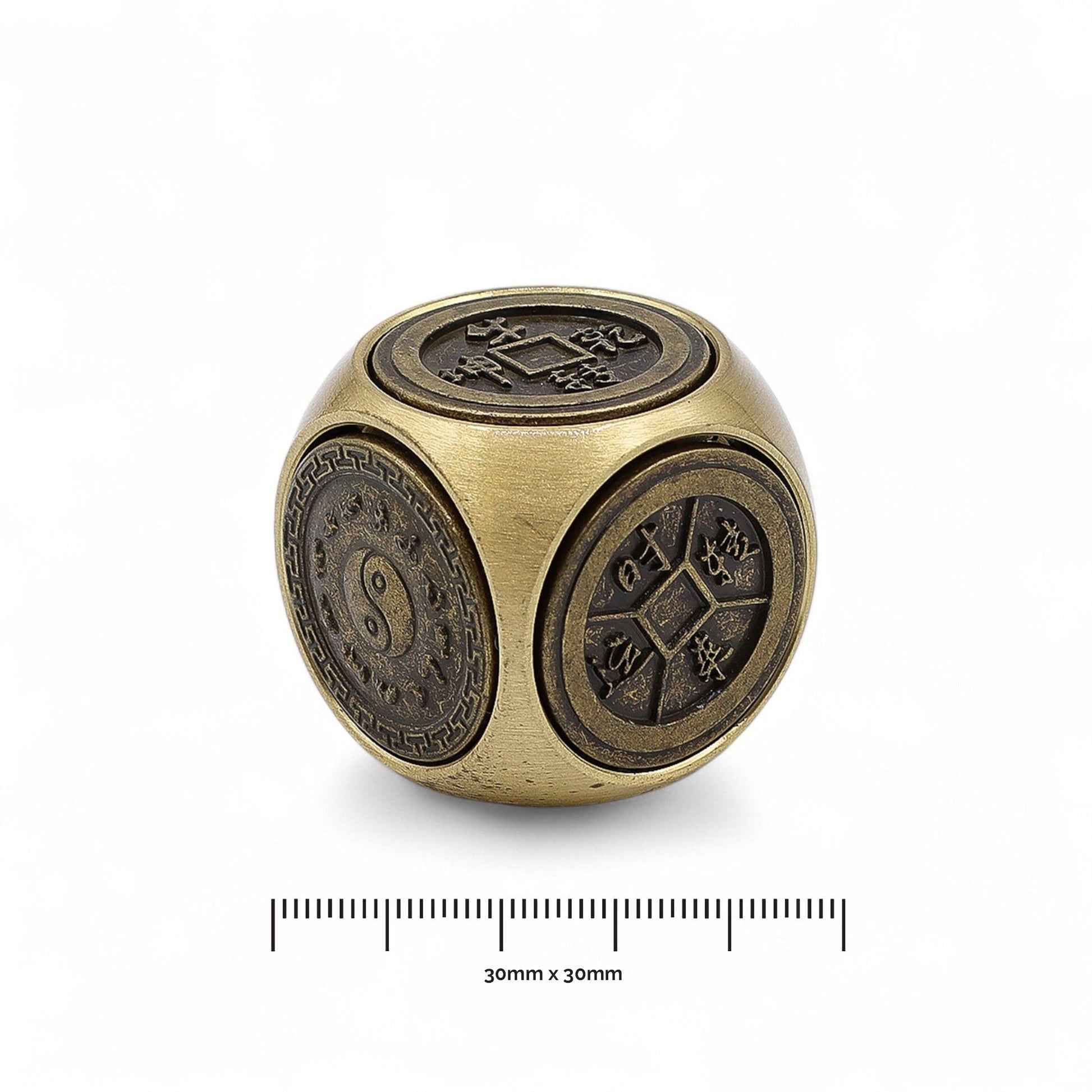 Feng Shui Fortune - Traditional Zodiac Symbol Dice - Luna Temple