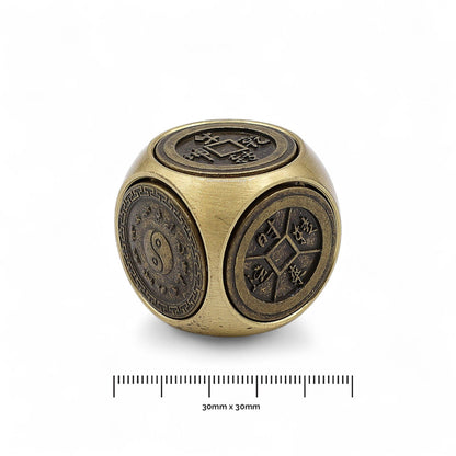 Feng Shui Fortune - Traditional Zodiac Symbol Dice - Luna Temple