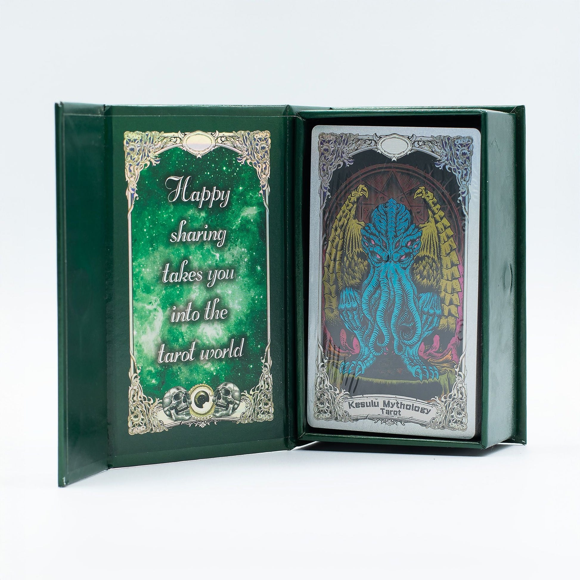 Foil Tarot Card Set - Kesulu Mythology - with booklet - Luna Temple