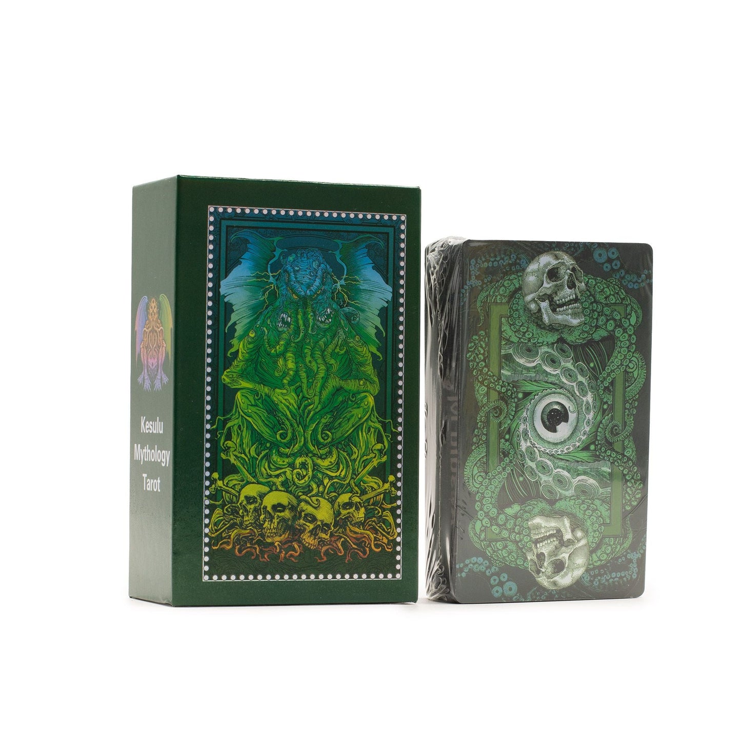 Foil Tarot Card Set - Kesulu Mythology - with booklet - Luna Temple