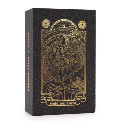 Gold Foil Tarot Set with Book - Gift Box - Luna Temple