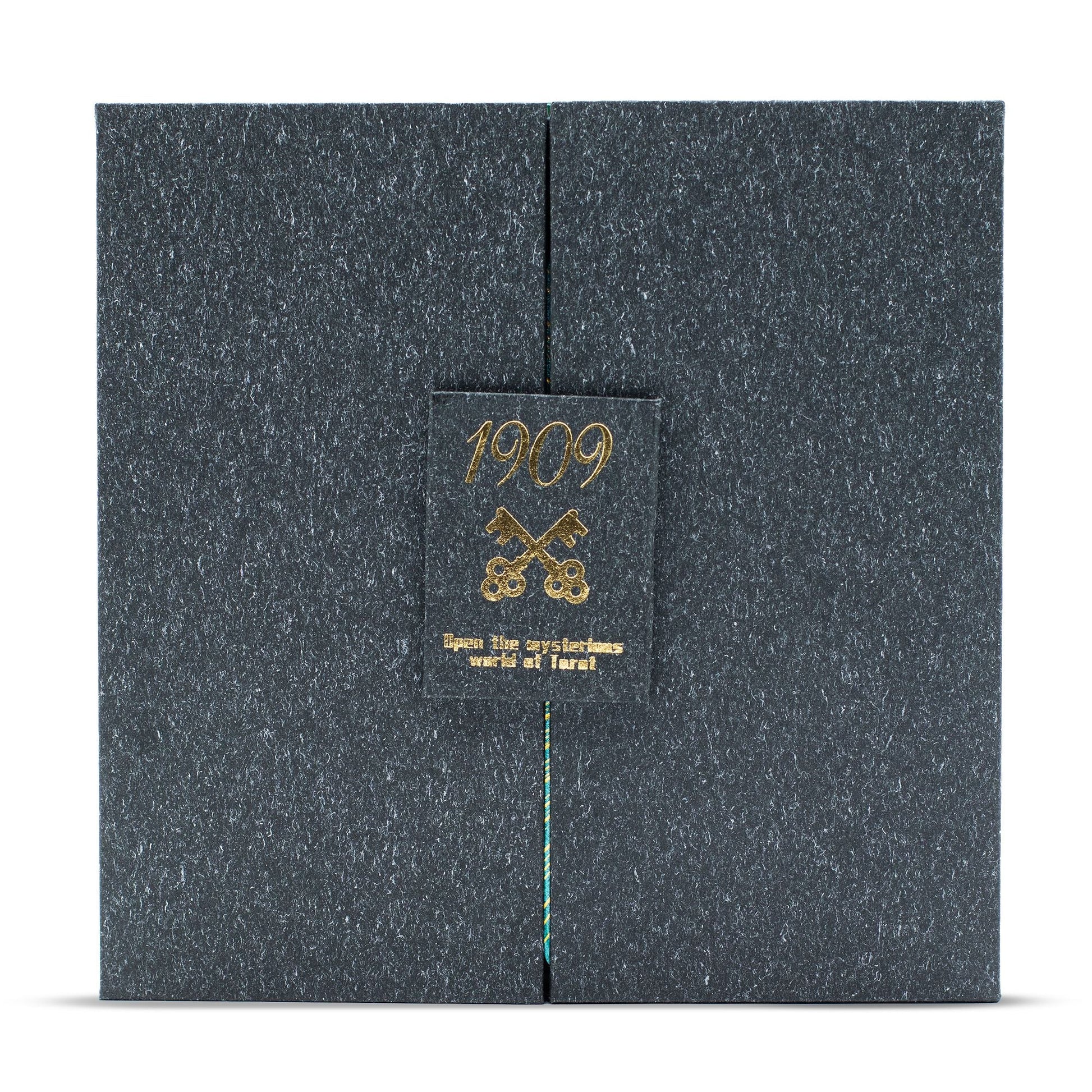 Gold & Turqoice Foil Tarot Card - Gift Set - Luna Temple