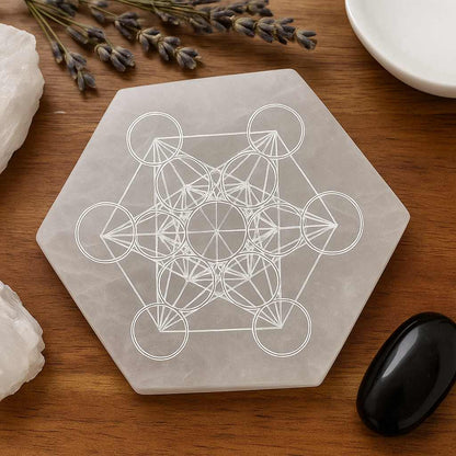 Hexagonal Charging Plate – Direction & Decision - Luna Temple