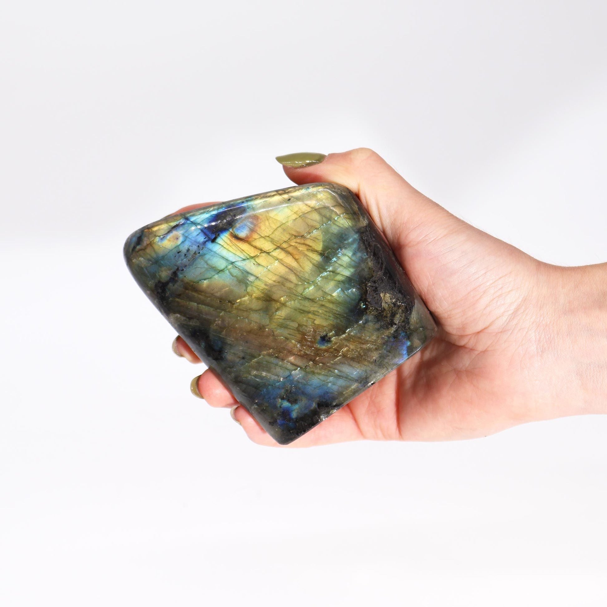 Madagascar Labradorite Large Stone - Luna Temple