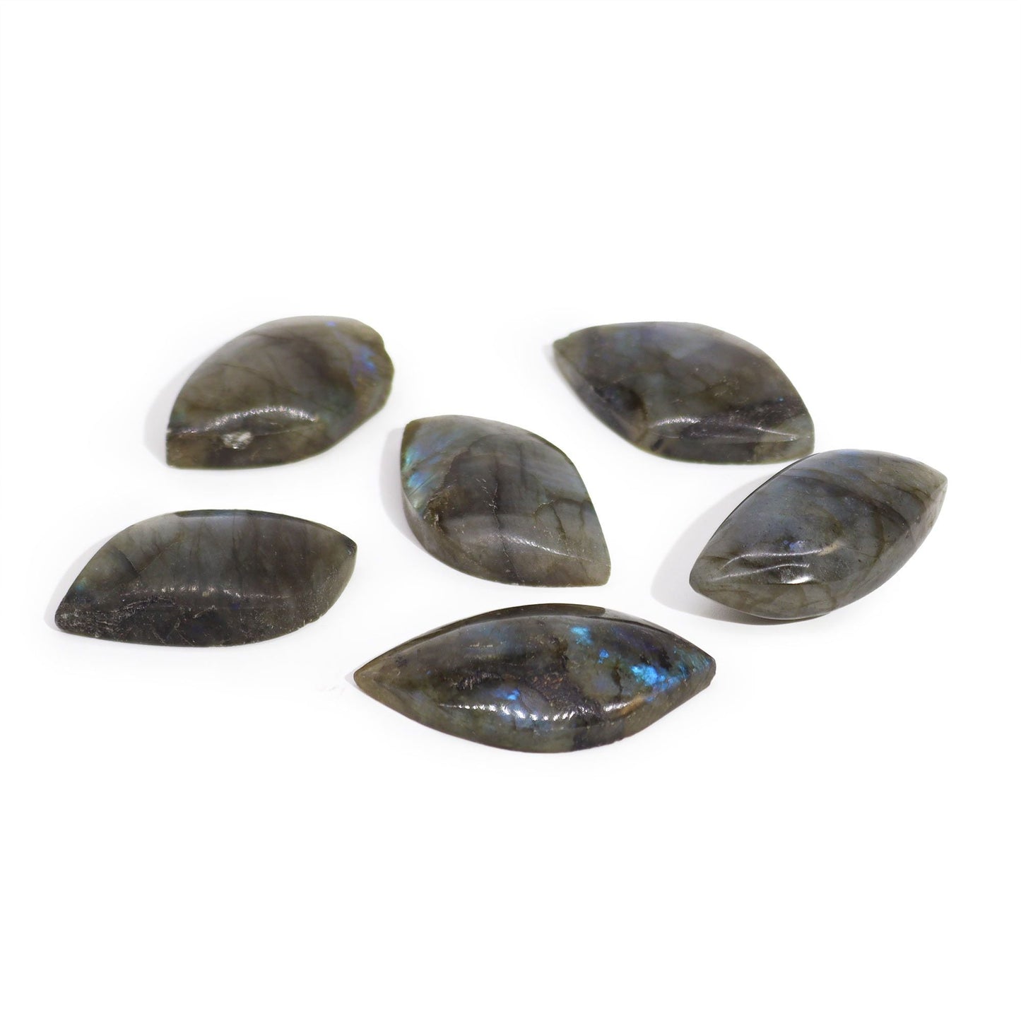 Madagascar Labradorite Leaf Stone - Luna Temple